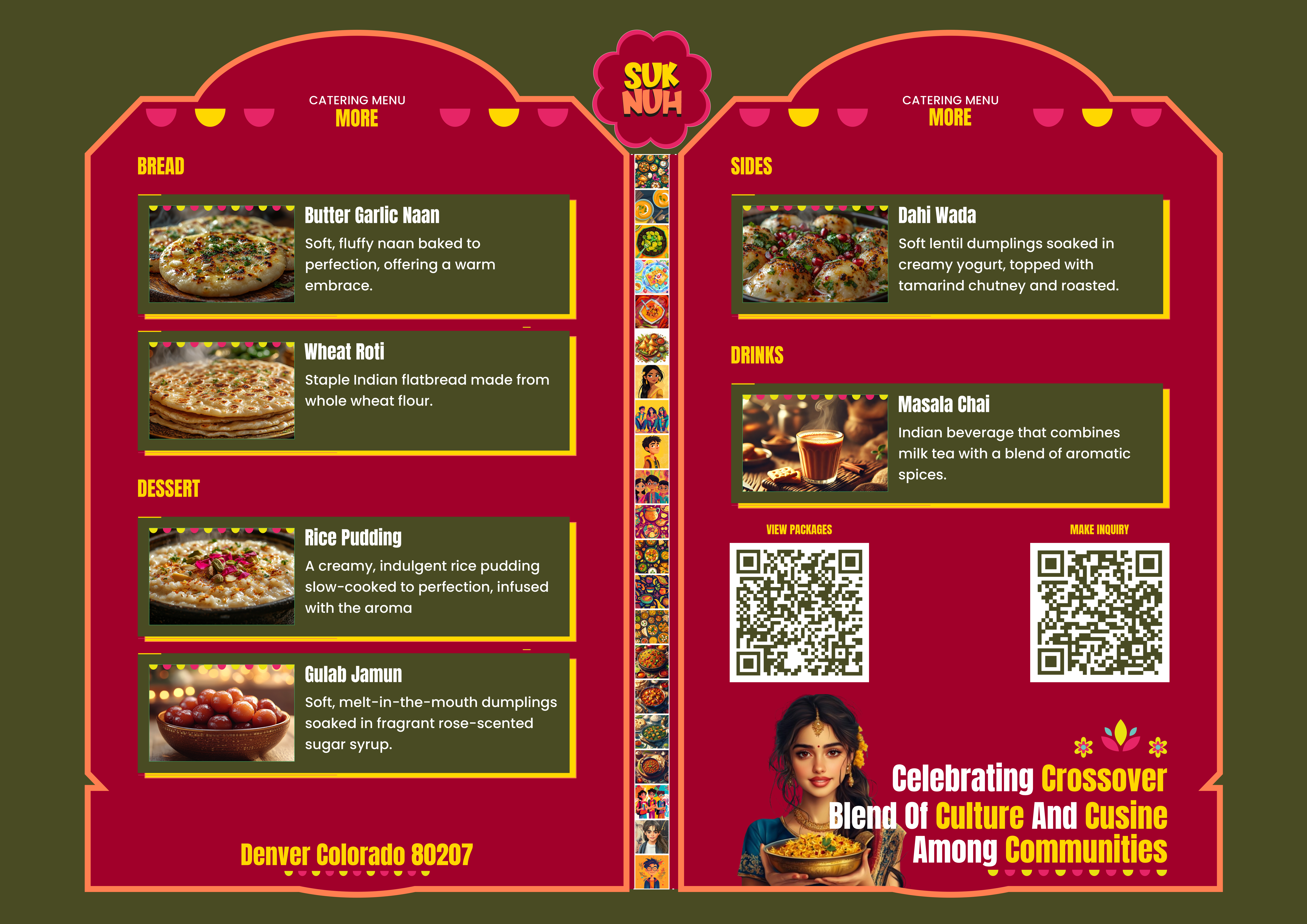 SukNuh Catering 3 Menu