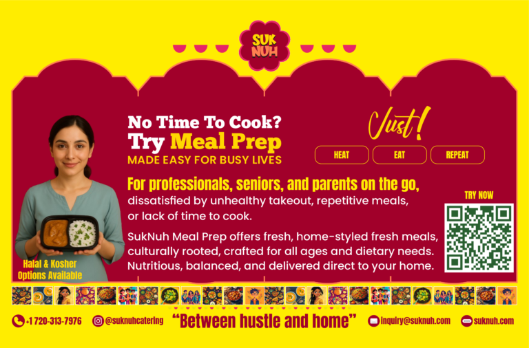 meal prep flyer